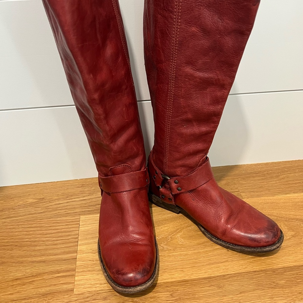 Frye Harness Boots